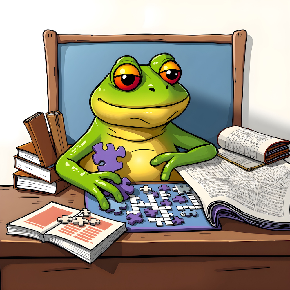 Crosswords, Jigsaws, & Reading